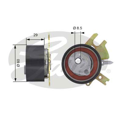 Ролик натяжителя GATES T43089