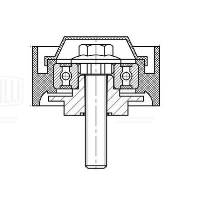 Ролик ремня приводного TRIALLI CM1010