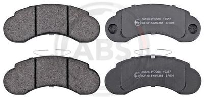 Колодки тормозные дисковые передние BOSCH 0986460947