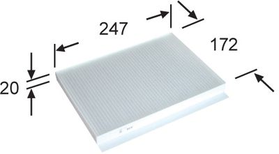 Фильтр салона JS ASAKASHI AC9402