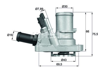 Термостат MAHLE TI14488