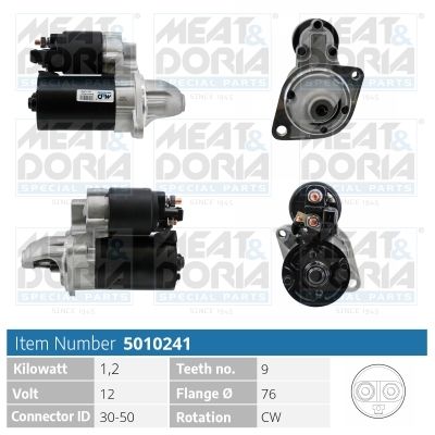 Стартер MEAT&DORIA 5010241