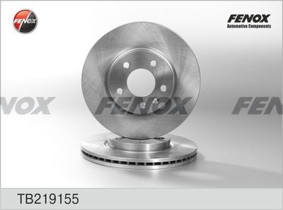 Диск тормозной FENOX TB219155