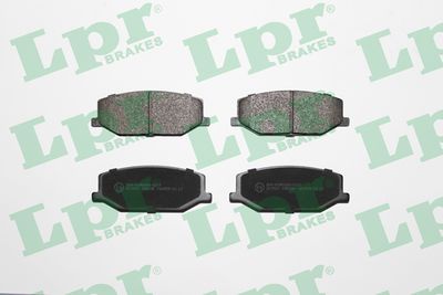 Колодки тормозные передние LPR 05P290