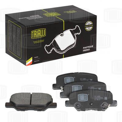 Колодки тормозные задние TRIALLI PF4385