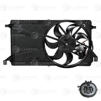 Вентилятор охлаждения с кожухом LUZAR LFK1020