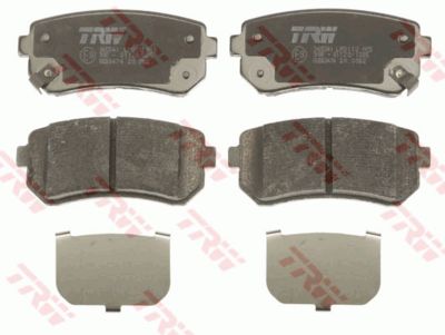 Колодки тормозные задние TRW GDB3474