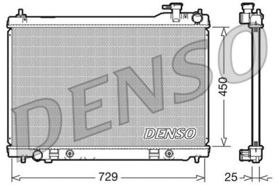 Радиатор DENSO DRM46100