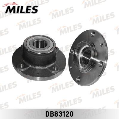 Ступица задняя с подшипником Miles DB83120