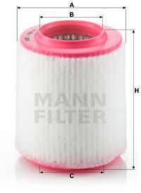 Фильтр воздушный MANN-FILTER C16522
