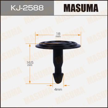 Клипса крепления Masuma KJ2588