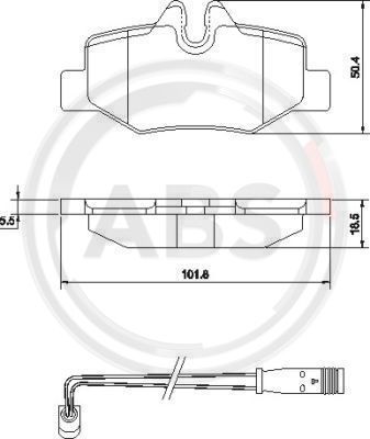 Колодки тормозные дисковые ZF RUSSIA GDB1601ZFR