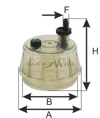 Стакан сепаратора GOODWILL FSG1001