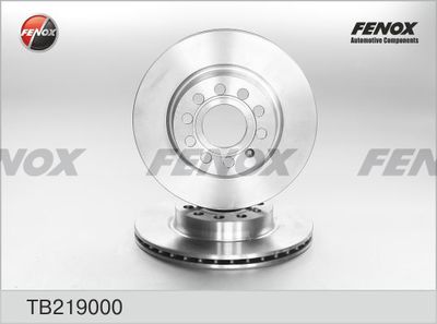 Диск тормозной передний FENOX TB219000