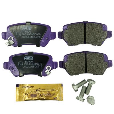 Колодки тормозные дисковые задние NIBK PN0329
