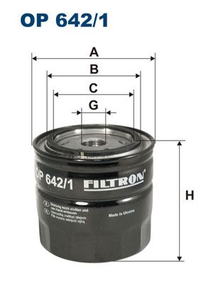 Фильтр масляный FILTRON OP6421