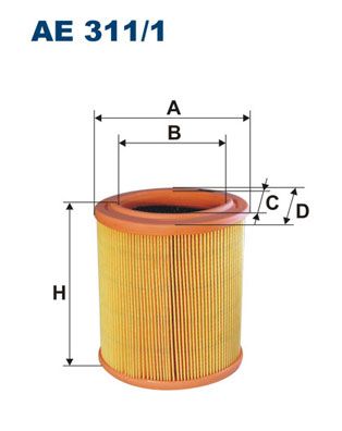 Фильтр воздушный FILTRON AE3111