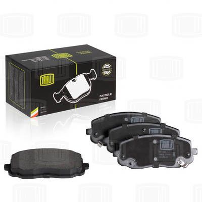Колодки тормозные передние TRIALLI PF0701
