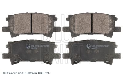 Колодки тормозные дисковые Blue Print ADT342154