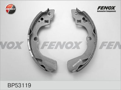 Колодки тормозные барабанные FENOX BP53119