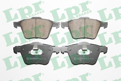 Колодки тормозные дисковые LPR 05P1507