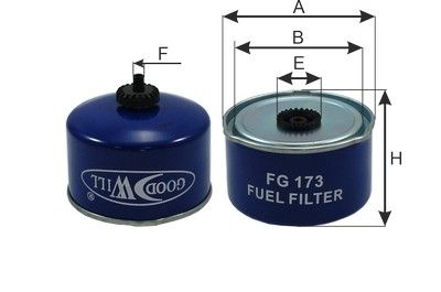 Фильтр топливный GOODWILL FG173