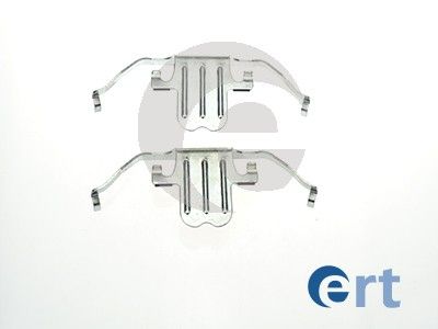 Комплект монтажный тормозных колодок ERT 420054