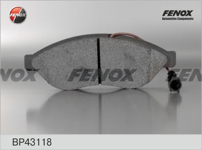 Колодки тормозные дисковые передние с датчиком PILENGA FDP9240