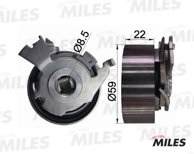 Ролик ремня ГРМ Miles AG02025