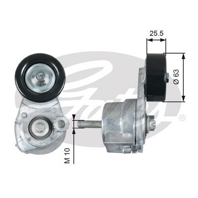 Ролик натяжителя GATES T39160
