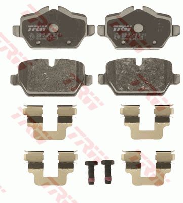 Колодки тормозные задние TRW GDB1612