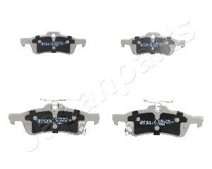 Комплект колодок для дискового тормоза JAPANPARTS PP225AF