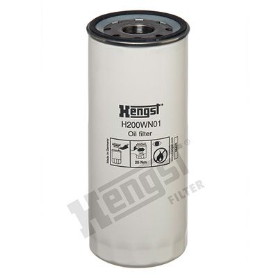 Фильтр масляный Hengst H200WN01