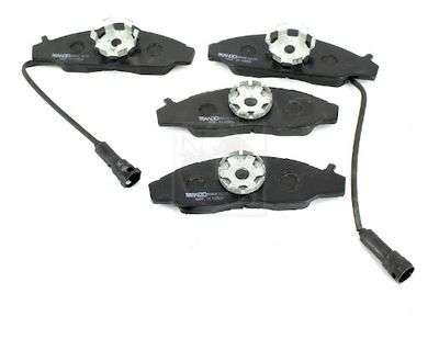 Колодки тормозные дисковые передние Mando MPD10