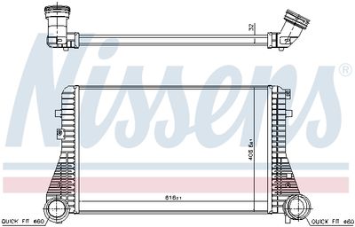Интеркулер NISSENS 96715