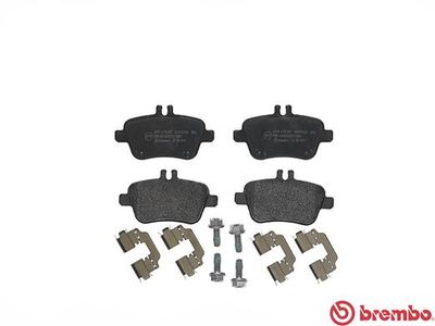 Колодки тормозные задние BREMBO P50091