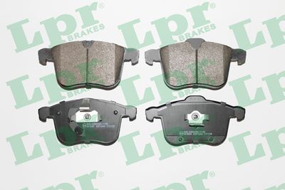 Колодки тормозные передние LPR 05P1244