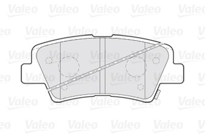 Колодки тормозные дисковые VALEO 301301