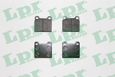 Колодки тормозные задние LPR 05P024