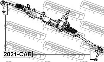 Наконечник рулевой FEBEST 2021CAR