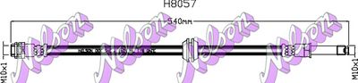 Шланг тормозной передний MALO H8057