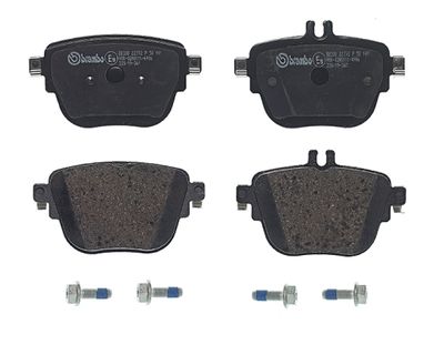 Колодки тормозные дисковые задние BREMBO P50141