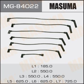 Комплект проводов высоковольтных Masuma MG84022