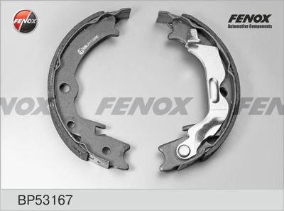 Колодки тормозные барабанные FENOX BP53167