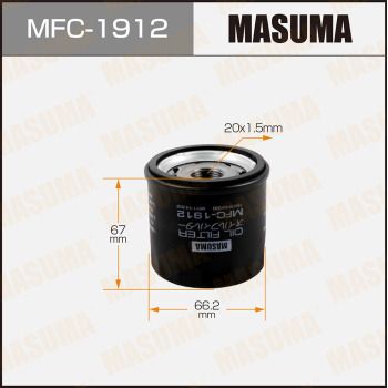 Фильтр масляный Masuma MFC1912