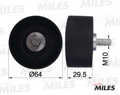 Ролик ремня ГРМ Miles AG02002