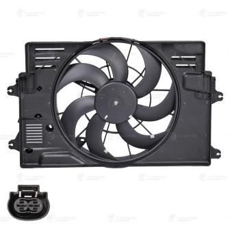 Вентилятор охлаждения с кожухом LUZAR LFK0848