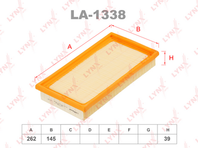 Фильтр воздушный LYNXauto LA1338