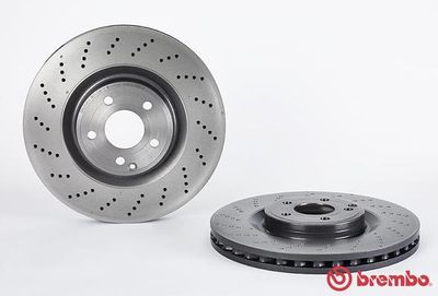 Диск тормозной передний BREMBO 09B85551