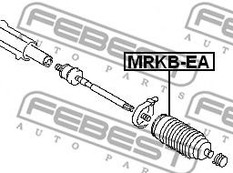 Пыльник рулевой рейки FEBEST MRKBEA
